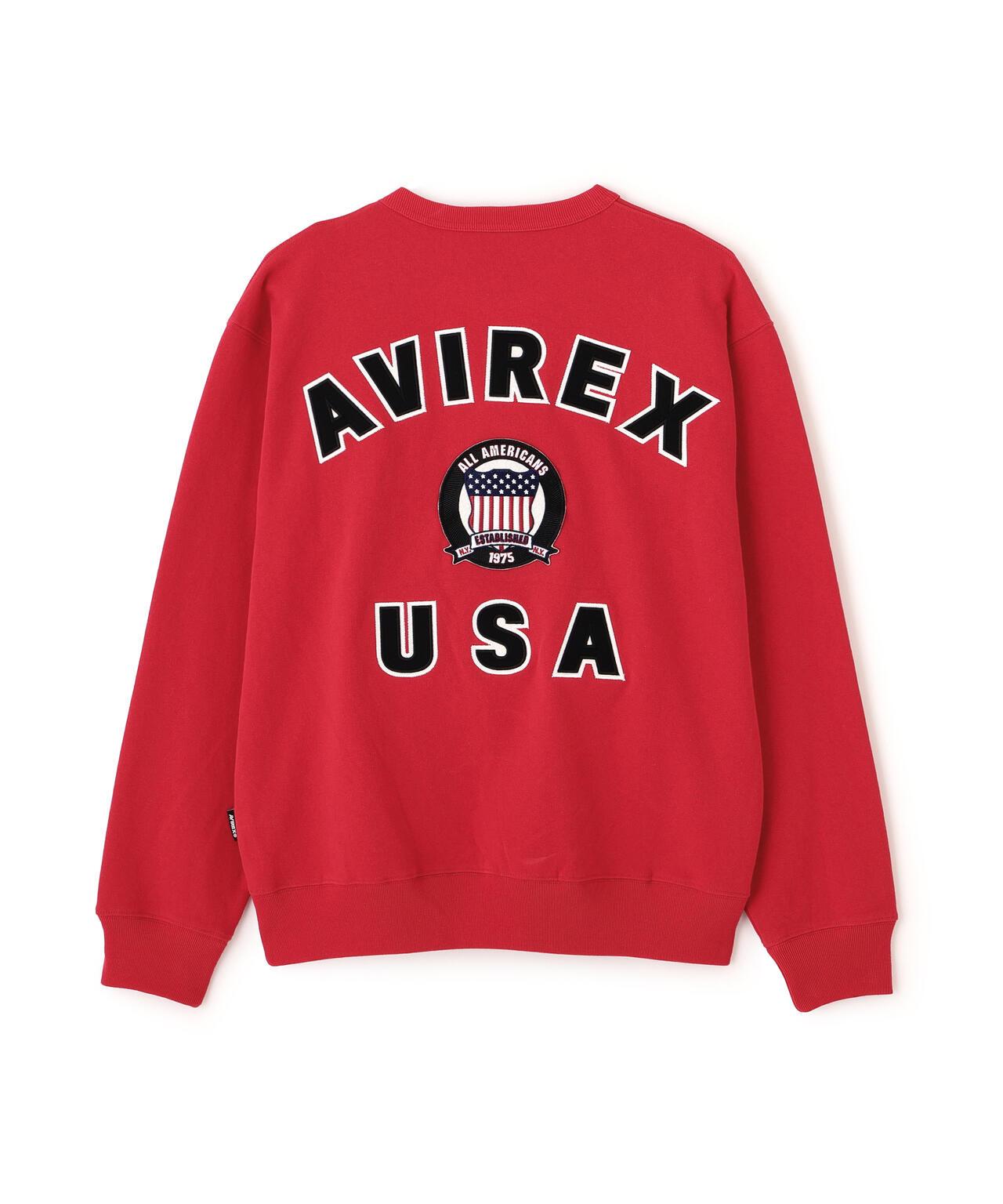 SIGNATURE VARSITY LOGO 圓領衛衣