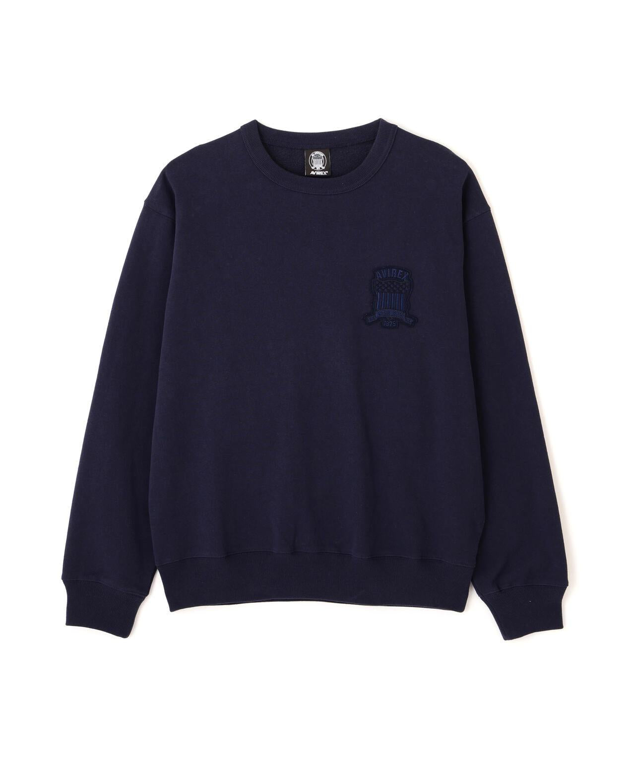 SIGNATURE VARSITY LOGO 圓領衛衣