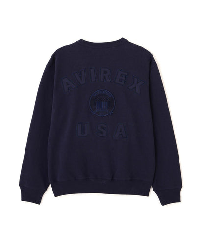 SIGNATURE VARSITY LOGO 圓領衛衣