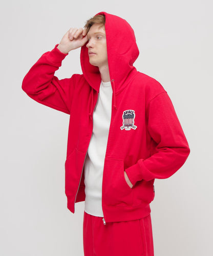 SIGNATURE VARSITY 拉鍊連帽衫