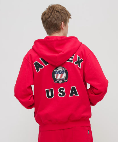 SIGNATURE VARSITY 拉鍊連帽衫