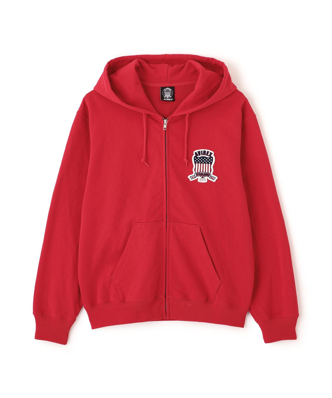 SIGNATURE VARSITY 拉鍊連帽衫