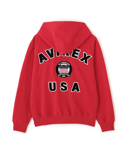 SIGNATURE VARSITY 拉鍊連帽衫