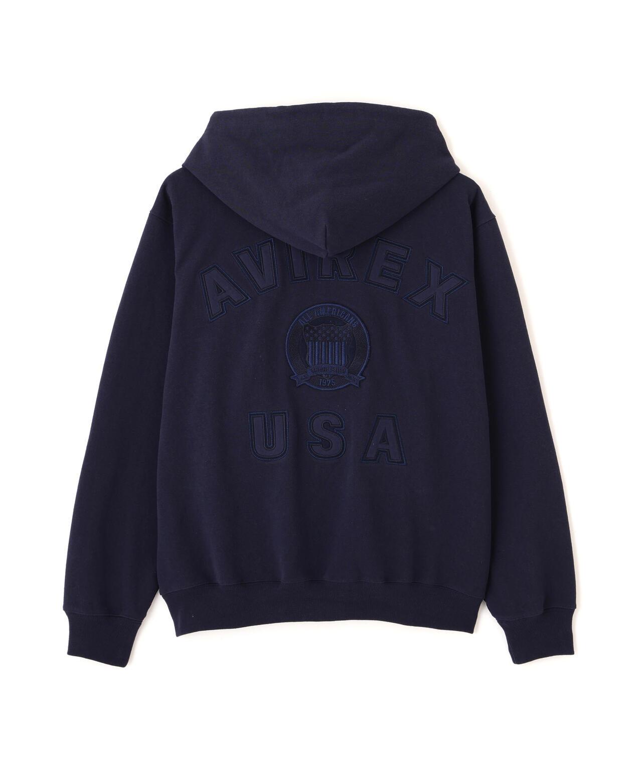 SIGNATURE VARSITY 拉鍊連帽衫
