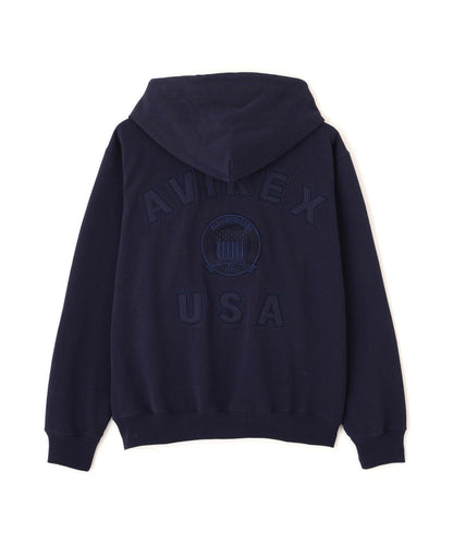 SIGNATURE VARSITY 拉鍊連帽衫