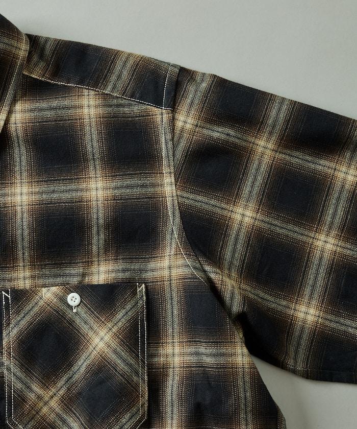 RED KAP × FREAK'S STORE 聯名 短款 法蘭絨 長袖 工裝襯衫