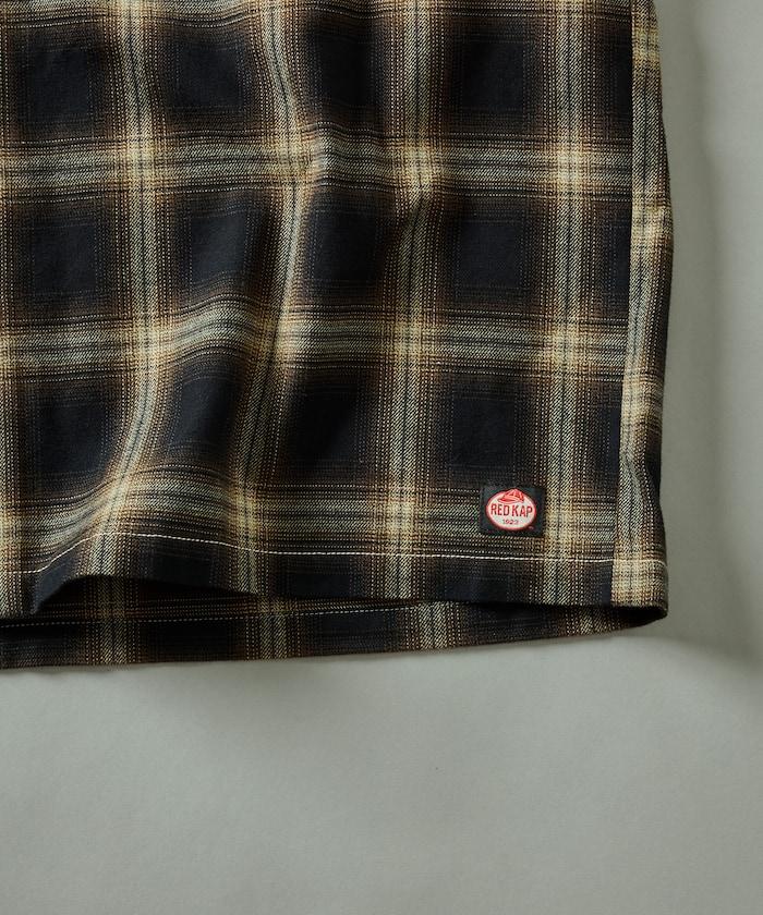RED KAP × FREAK'S STORE 聯名 短款 法蘭絨 長袖 工裝襯衫