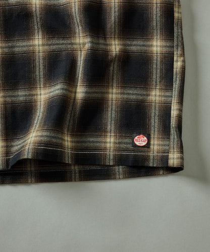 RED KAP × FREAK'S STORE 聯名 短款 法蘭絨 長袖 工裝襯衫