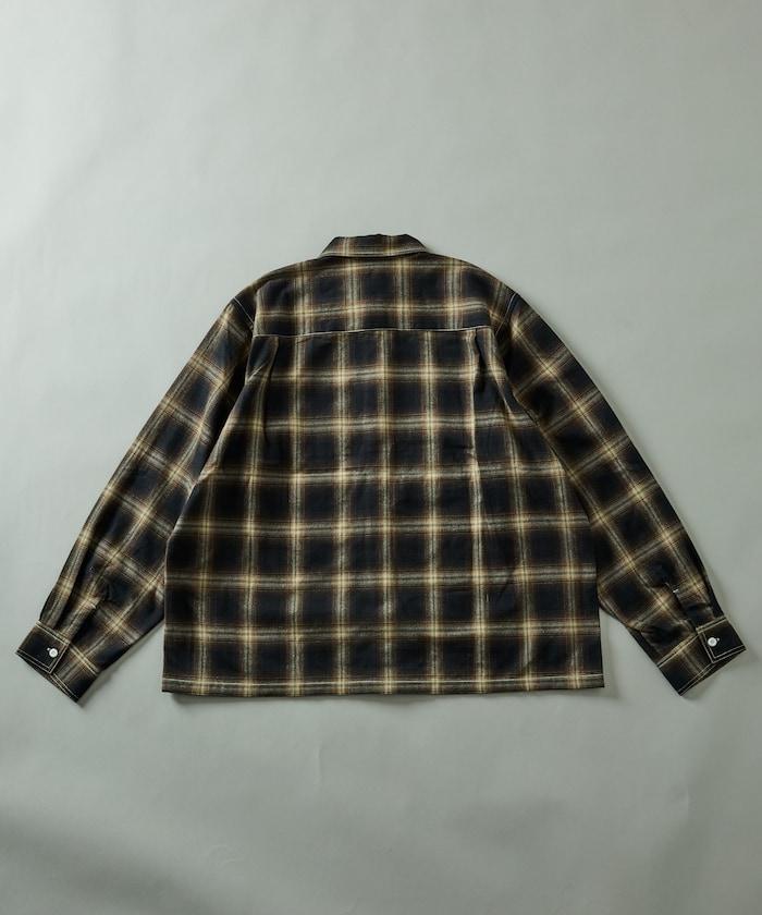 RED KAP × FREAK'S STORE 聯名 短款 法蘭絨 長袖 工裝襯衫
