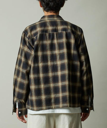 RED KAP × FREAK'S STORE 聯名 短款 法蘭絨 長袖 工裝襯衫