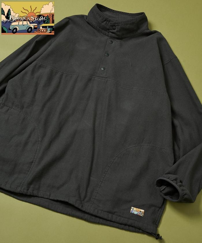 FREAK'S STORE for BEACH & FES 法蘭絨 半開襟 立領 套頭衫