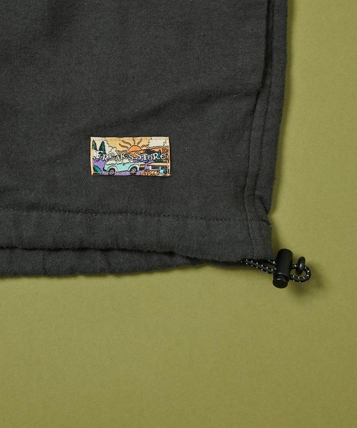 FREAK'S STORE for BEACH & FES 法蘭絨 半開襟 立領 套頭衫