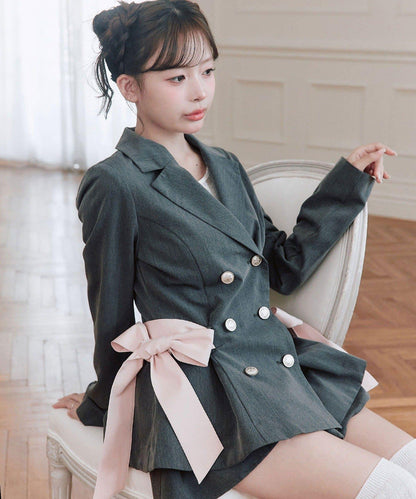 收腰西裝外套