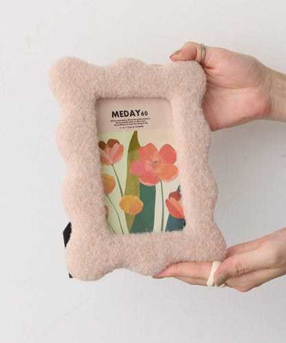 【MEDAY-60】Photo Frame Fluffy Long Wave
