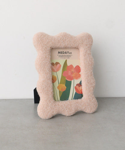 【MEDAY-60】Photo Frame Fluffy Long Wave