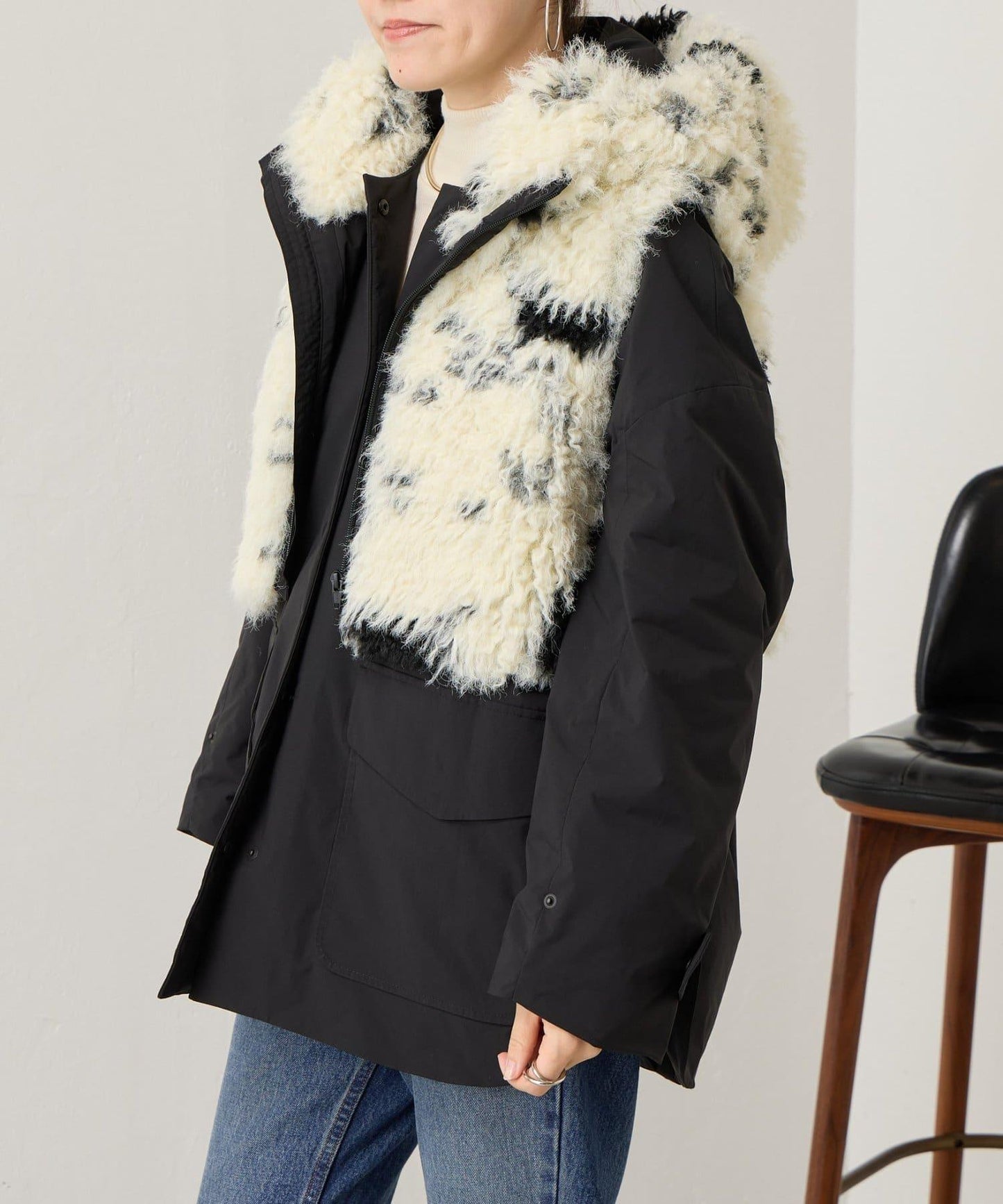 ファーポケットコート《HiROMITHiSTLE》