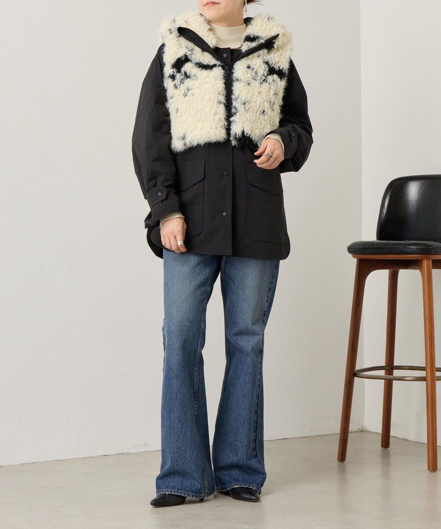 ファーポケットコート《HiROMITHiSTLE》