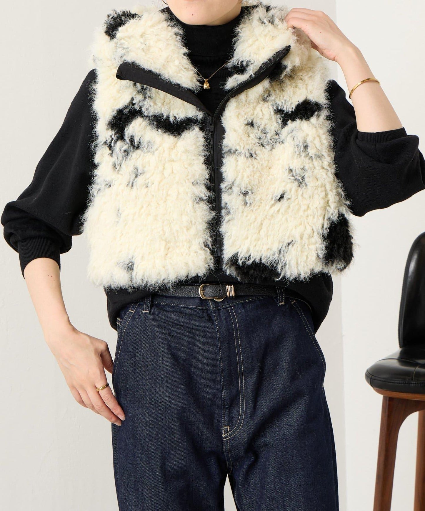 ファーポケットコート《HiROMITHiSTLE》