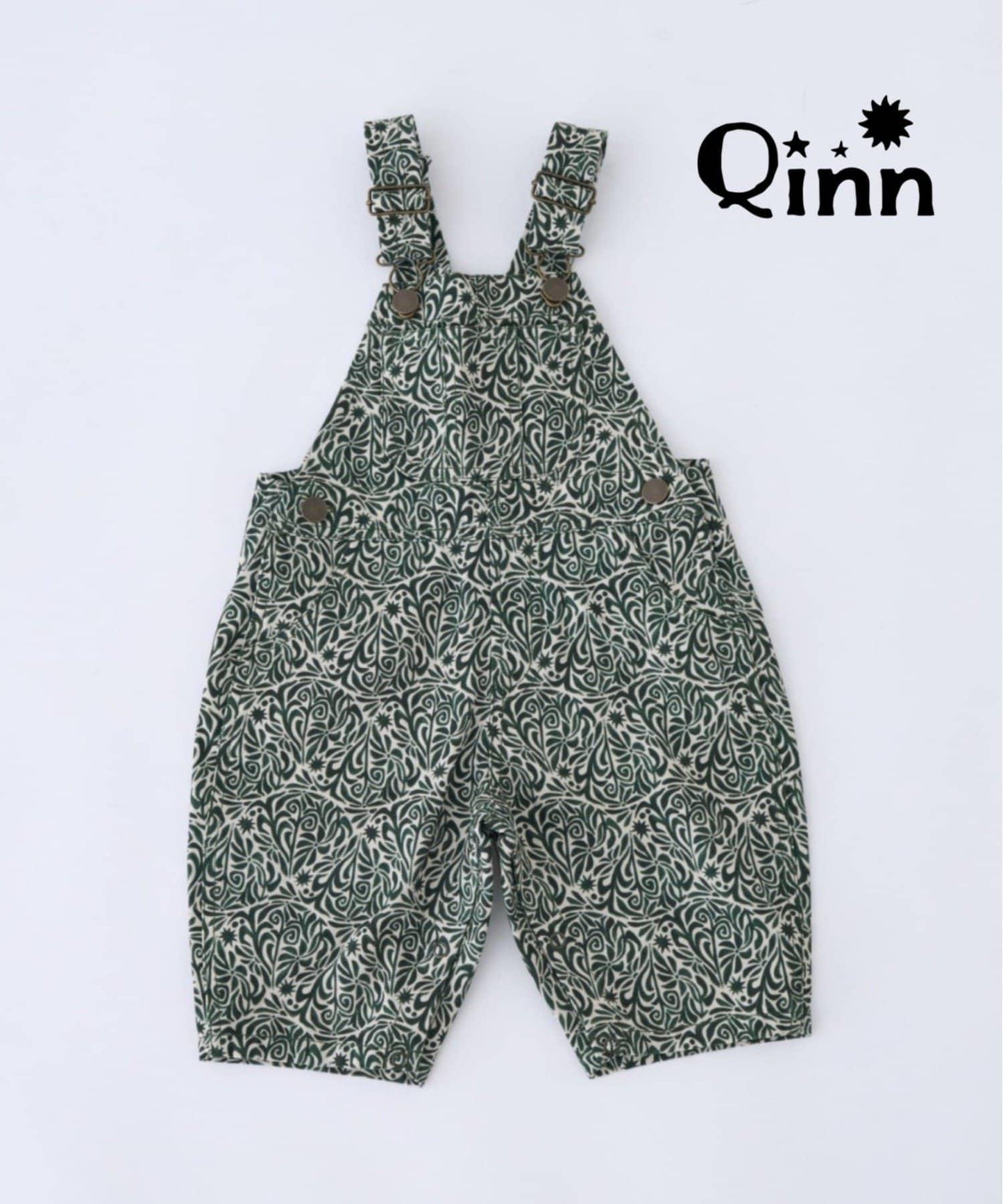 兒童 Qinn鴨子揹帶褲