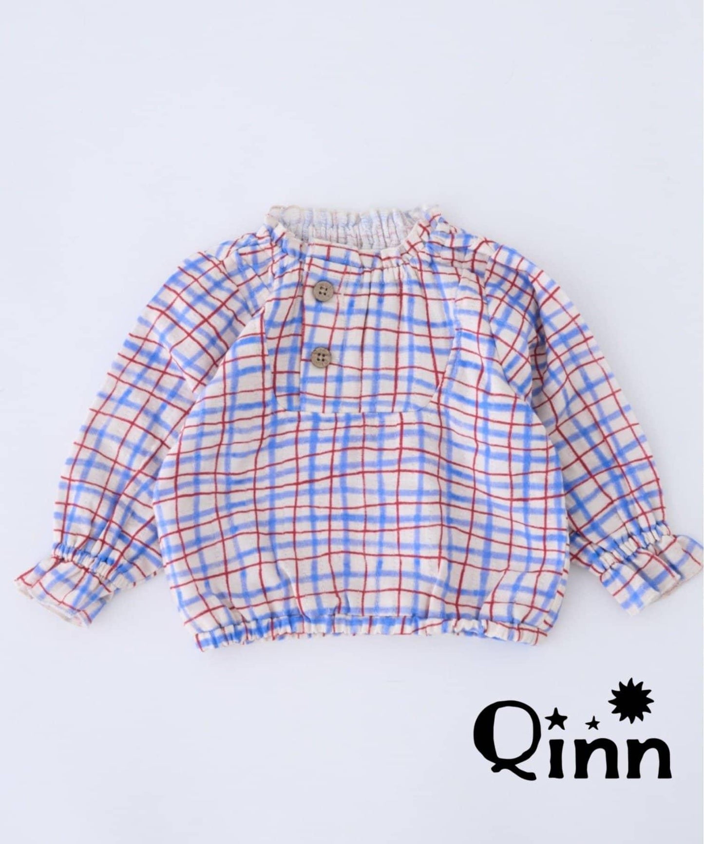 【KIDS】Qinn紗布襯衫