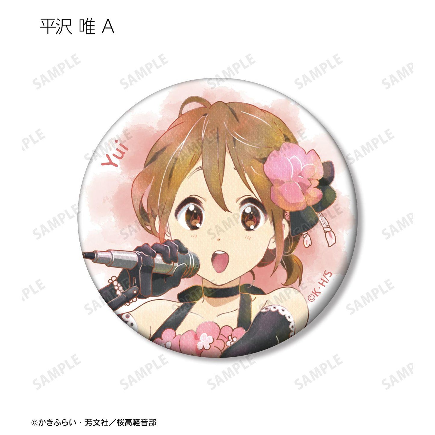 輕音少女！ トレーディング Ani-Art aqua label 第2弾 啞光徽章 10個裝