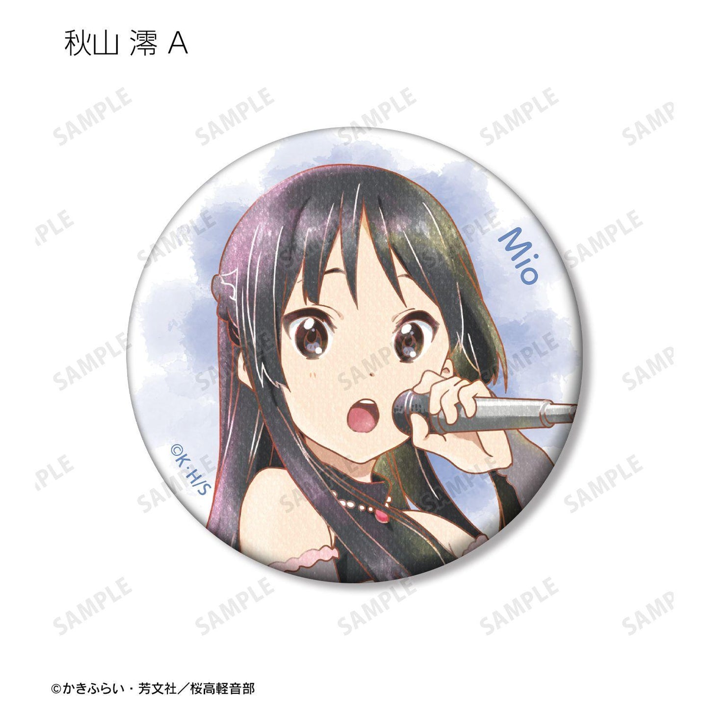 輕音少女！ トレーディング Ani-Art aqua label 第2弾 啞光徽章 10個裝