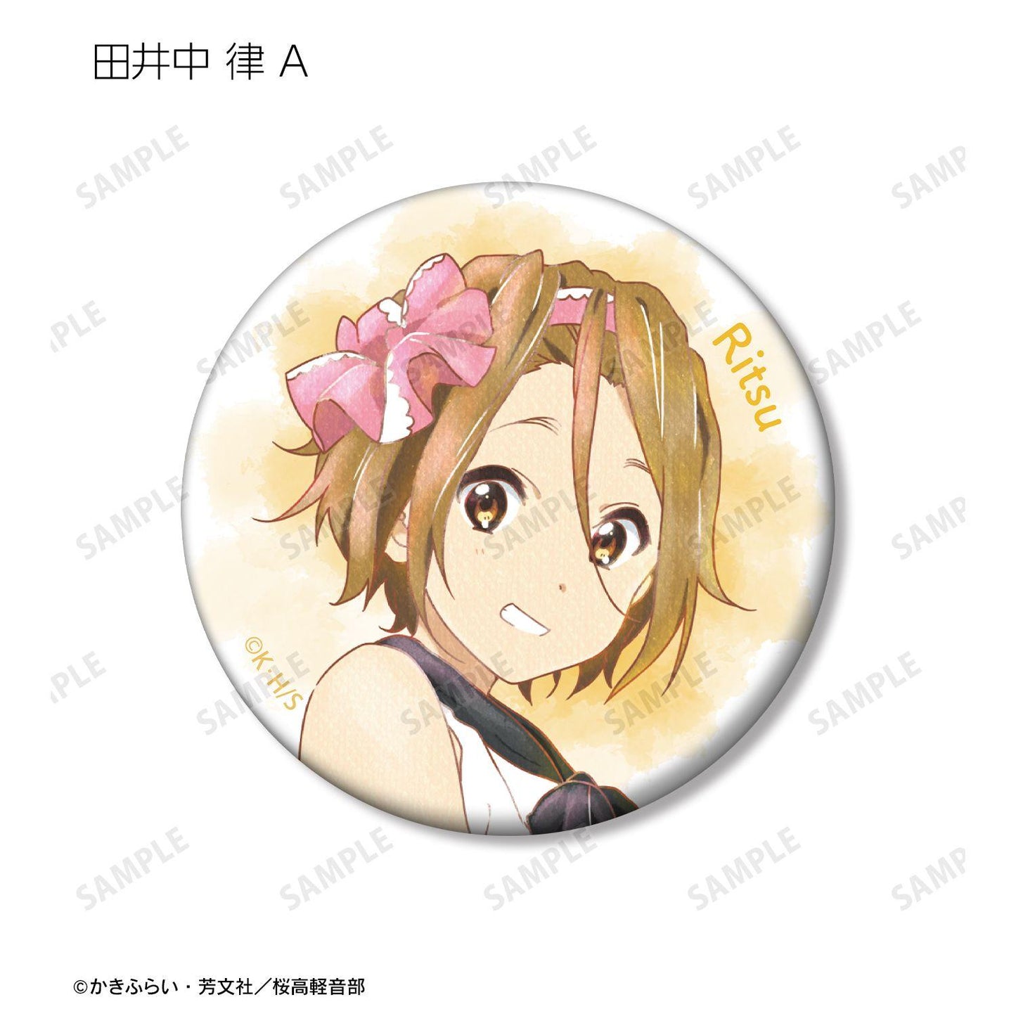 輕音少女！ トレーディング Ani-Art aqua label 第2弾 啞光徽章 10個裝