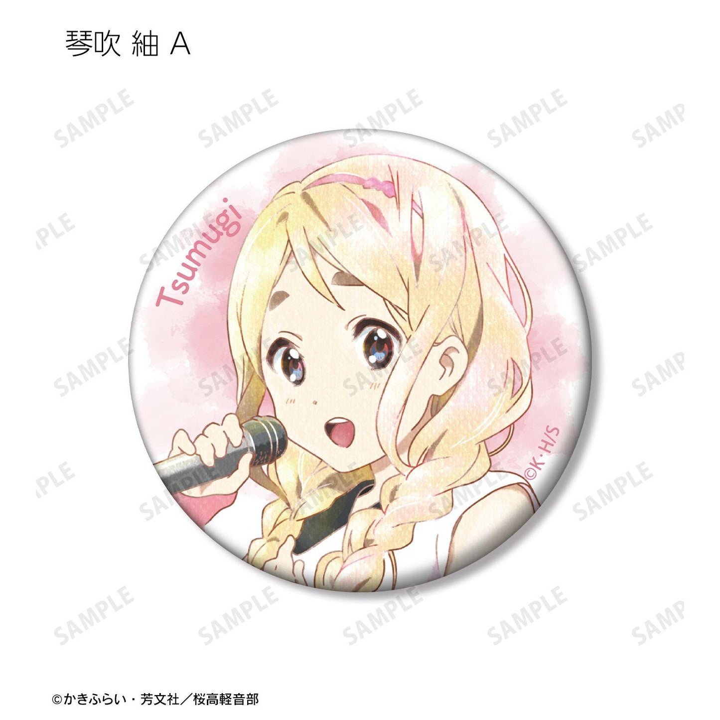 輕音少女！ トレーディング Ani-Art aqua label 第2弾 啞光徽章 10個裝