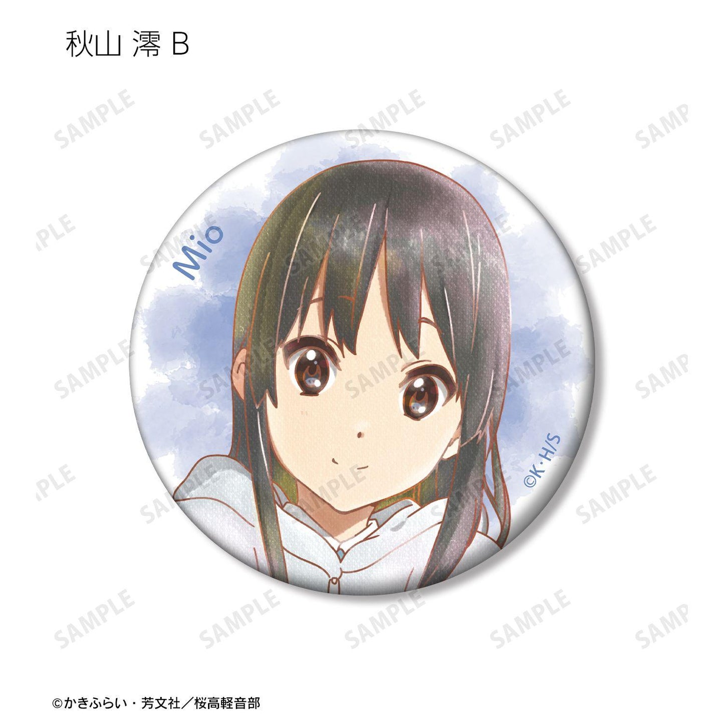 輕音少女！ トレーディング Ani-Art aqua label 第2弾 啞光徽章 10個裝