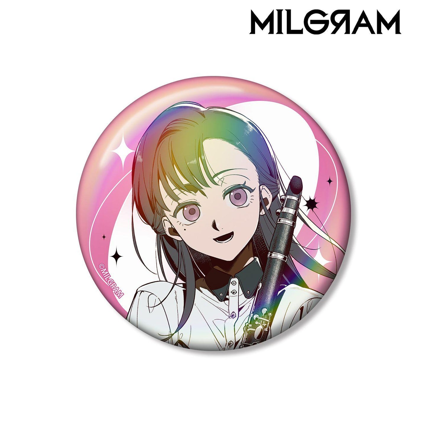 MILGRAM（MILGRAM） しづさん插畫 尤諾 管弦樂團ver. 75mm極光徽章