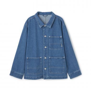 【商品】【親子款】【DAD】牛仔工裝外套