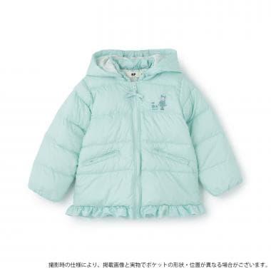 【商品】 潑水加工 Sorona功能性填充棉 大衣