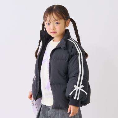 袖蝴蝶結 中棉夾克
