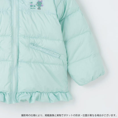 【商品】 潑水加工 Sorona功能性填充棉 大衣
