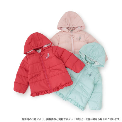 【商品】 潑水加工 Sorona功能性填充棉 大衣