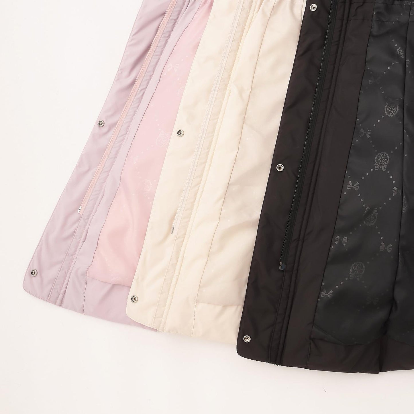 【商品】 潑水防汙可機洗 仿皮草連帽修身長款羽絨服