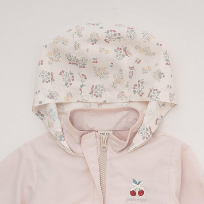 【商品】【輕盈蓬鬆/防潑水】荷葉邊防風外套