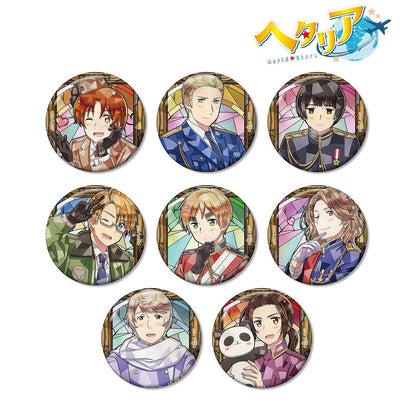 ヘタリア World★Stars（黑塔利亞 World★Stars） Aure Glass 徽章（8個裝）