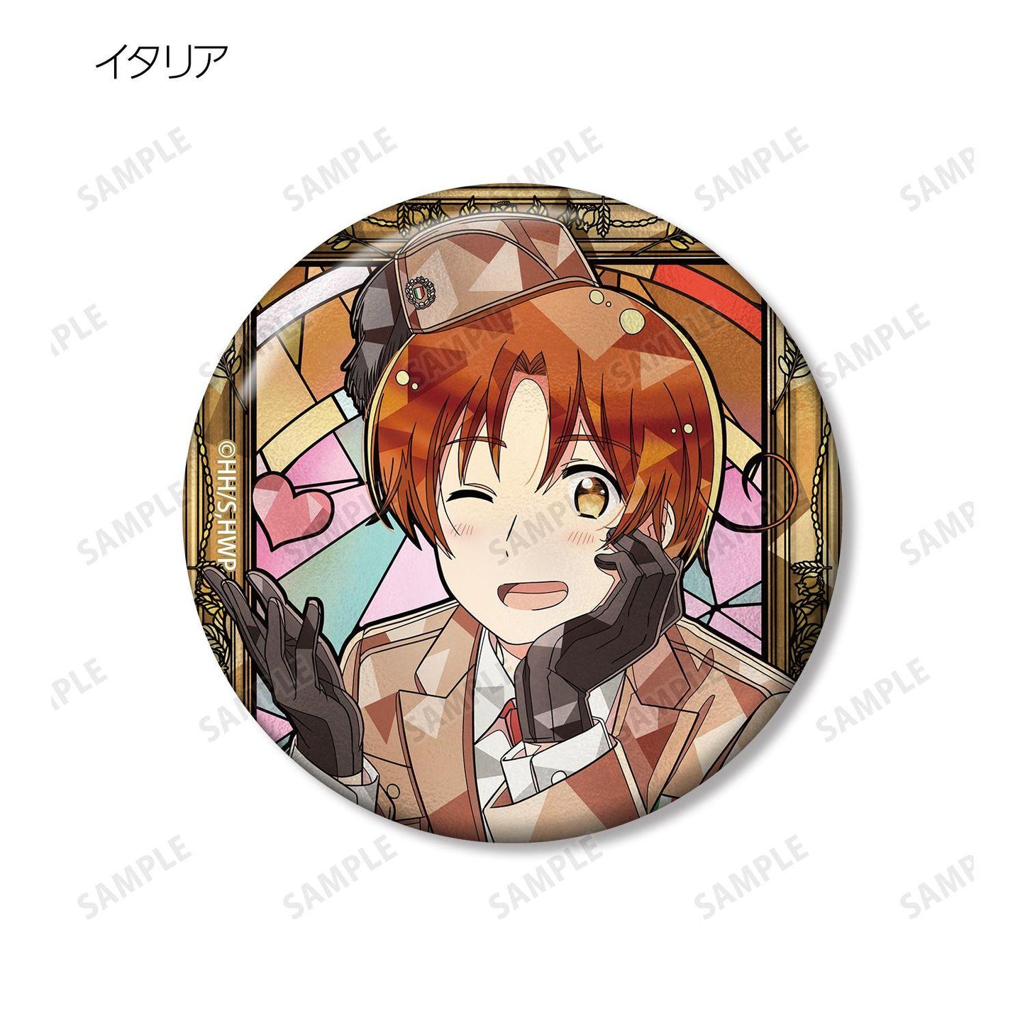 ヘタリア World★Stars（黑塔利亞 World★Stars） Aure Glass 徽章（8個裝）
