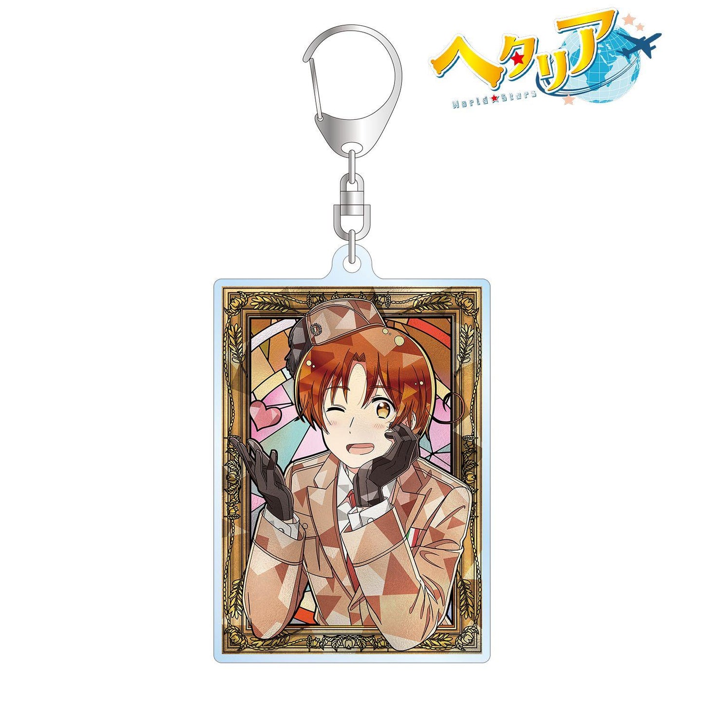 ヘタリア World★Stars_イタリア Aure Glass 亞克力鑰匙扣