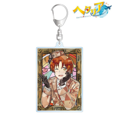 ヘタリア World★Stars_イタリア Aure Glass 亞克力鑰匙扣