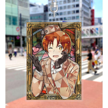 ヘタリア World★Stars_イタリア Aure Glass 亞克力鑰匙扣
