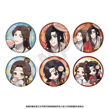 天官賜福 閃亮徽章（全6種） 【BOX裝／6個入】