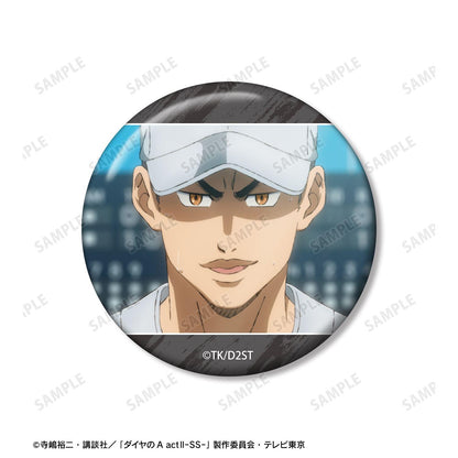 ダイヤのA actII -Second Season- 天久光聖 場景寫真徽章3件套