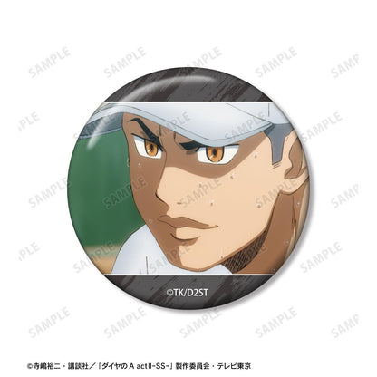 ダイヤのA actII -Second Season- 天久光聖 場景寫真徽章3件套