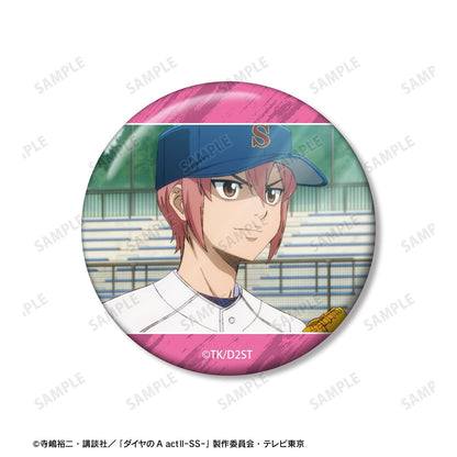 ダイヤのA actII -Second Season- 小湊春市 場景寫真徽章3件套