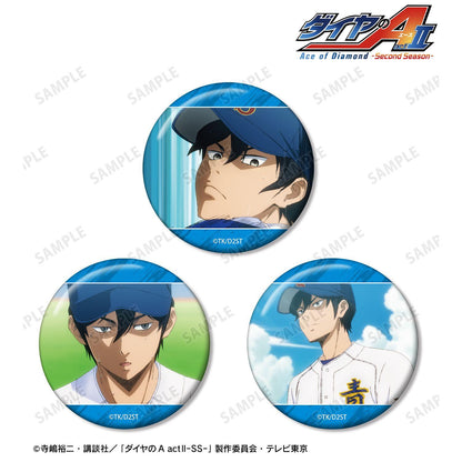 ダイヤのA actII -Second Season- 降谷暁 場景寫真徽章3件套