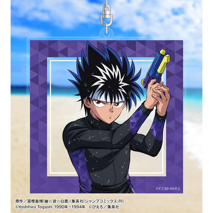 幽☆遊☆白書（幽遊白書） 飛影 潑水槍大戰ver. 大號亞克力鑰匙扣