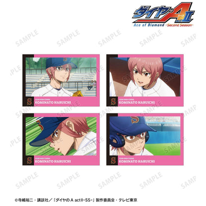 鑽石王牌 actⅡ（鑽石王牌 actⅡ） -Second Season- 小湊 春市 場景照明信片4張套裝
