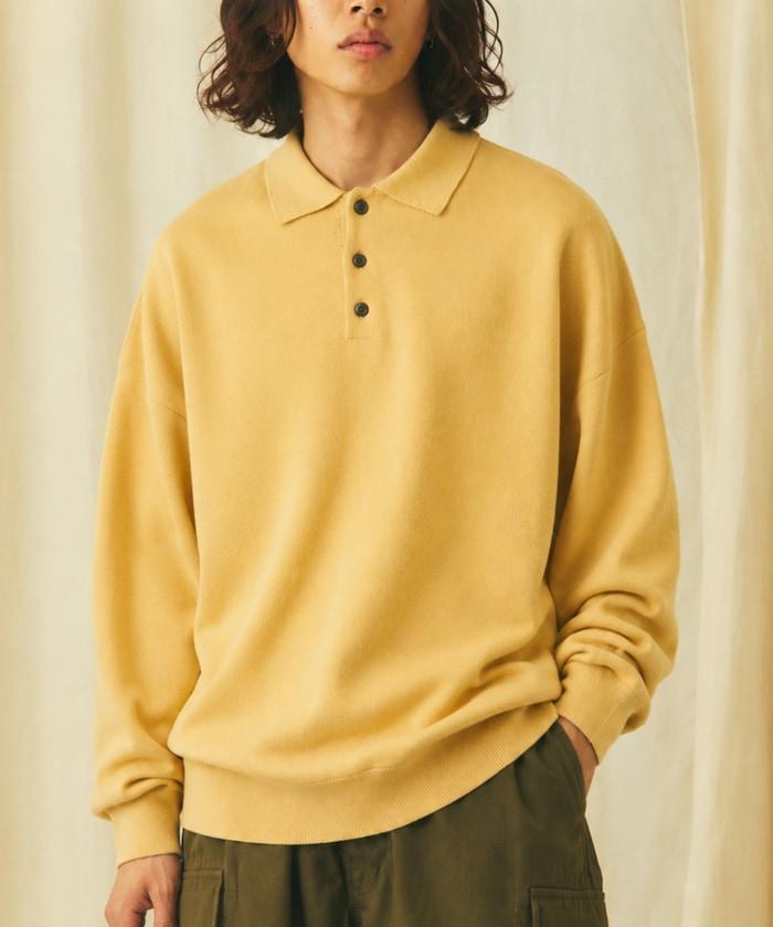 Relax Fit 寬鬆版型 針織POLO衫